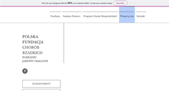 Desktop Screenshot of polskafundacja.pl